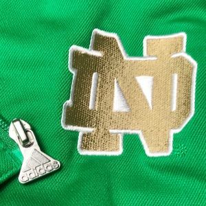 Vintage Fighting Irish Adidas Classic Track Jacket